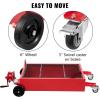 imageVEVOR Oil Drain Pan 18 Gallon Oil Drain Tank 68L Low Profile Oil Drain Pan Large Capacity Oil Change Pan Foldable Hand with Pump Hose Swivel Casters Wheels for Car SUV Trucks Oil DrainingHand Pump