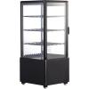imageVEVOR Open Air Merchandiser 4Tier Shelving Commercial Refrigerator Grab and Go Display Cooler Refrigerator with Air Curtain LED Advertising Light Fits for Restaurants Stores Office 184cuft188 x 169 x 38 in