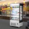 imageVEVOR Open Air Merchandiser 4Tier Shelving Commercial Refrigerator Grab and Go Display Cooler Refrigerator with Air Curtain LED Advertising Light Fits for Restaurants Stores Office 184cuft184 cuft