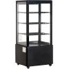 imageVEVOR Open Air Merchandiser 4Tier Shelving Commercial Refrigerator Grab and Go Display Cooler Refrigerator with Air Curtain LED Advertising Light Fits for Restaurants Stores Office 184cuft188 x 169 x 38 in