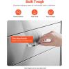 imageVEVOR Outdoor Kitchen Drawers 165quotW x 29quotH x 205quotD Triple Access Drawers Stainless Steel Flush Mount Cabinets BBQ Island Drawers Storage with Paper Towel Holder ampamp Handle for Patio Grill Station