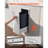imageVEVOR Outdoor Kitchen Trash Drawer 1181quot W x 196quot D x 2362quot H Interior Storage MultiPurpose Outdoor Kitchen Drawers Stainless Steel 55 lbs Max Capacity per Tier for Outdoor BBQ Island Kitchen