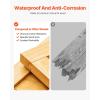 imageVEVOR Outdoor Storage Shed Large Wooden Outside Storage Cabinet with Waterproof Roof and Metal Frame Double Lockable Doors Garden Tool Shed Storage House Cabinet with Shelves 551quotx236quotx675quot551x236x675