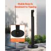 imageVEVOR Outdoor Trash Can Weatherproof Lockable Trash Bin with Removable Inner Bucket Freestanding Commercial Garbage Can Butt Receptable for Garden Office Restaurant Hotel BlackBlack
