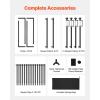 imageVEVOR Over The Table Rod Stand with Clamps 13quot42quot Tall ampamp 28quot98quot Length Adjustable Metal Table Arch Stand Tabletop Balloon Arch Frame for Wedding Birthday Party Christmas Decorations GoldBlack