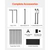 imageVEVOR Over The Table Rod Stand with Clamps 13quot42quot Tall ampamp 28quot98quot Length Adjustable Metal Table Arch Stand Tabletop Balloon Arch Frame for Wedding Birthday Party Christmas Decorations GoldBlack