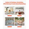 imageVEVOR Over The Table Rod Stand with Clamps 13quot42quot Tall ampamp 28quot98quot Length Adjustable Metal Table Arch Stand Tabletop Balloon Arch Frame for Wedding Birthday Party Christmas Decorations GoldBlack