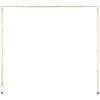 imageVEVOR Over The Table Rod Stand with Clamps 13quot42quot Tall ampamp 28quot98quot Length Adjustable Metal Table Arch Stand Tabletop Balloon Arch Frame for Wedding Birthday Party Christmas Decorations GoldGold