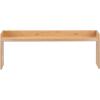 imageVEVOR Over the Stove Shelf Over Stove Spice Shelf for Kitchen Stove Top Seasoning Shelves Spice Organizer Easy to Assemble Countertop Storage Solution Kitchen Gadgets with 6 HooksBamboo