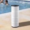 imageVEVOR PLFPCC80 Pool Filter Replaces Pentair CCP320 Pleatco PCC80PAK4 UltralA5 Unicel C7470 R173573 Filbur FC1976 178580 8170081 Clean and Clear Plus 320 L x OD20quotx 7quot 4 x 80 sqftBlack 4x80 SQFT