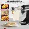 imageVEVOR Pasta Attachment for KitchenAid Stand Mixer Stainless Steel Pasta Maker Attachment Includes Pasta Sheet Roller Spaghetti Cutter Fettuccine Cutter 8 Adjustable Thickness Knob Pasta Maker 3Pcs1 SET