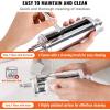imageVEVOR Pasta Attachment for KitchenAid Stand Mixer Stainless Steel Pasta Maker Attachment Includes Pasta Sheet Roller Spaghetti Cutter Fettuccine Cutter 8 Adjustable Thickness Knob Pasta Maker 3Pcs3 SET