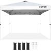 imageVEVOR Patio Gazebo for 68 Person 10 x 10 FT Backyard Gazebo with Mosquito Netting Metal Frame and PU Coated 180G Polyester Outdoor Canopy Shelter for Patio Backyard Lawn Garden DeckWhite