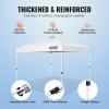 imageVEVOR Patio Gazebo for 68 Person 10 x 10 FT Backyard Gazebo with Mosquito Netting Metal Frame and PU Coated 180G Polyester Outdoor Canopy Shelter for Patio Backyard Lawn Garden DeckWhite