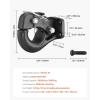 imageVEVOR Pintle Hook 30000 lbs Towing Capacity Trailer Hitches Receiver Hook Fits for 25 to 3inch Lunette Ring with Mounting Kit WearResistant Black Powder Coat Suitable for Various Vehicles30000lbs