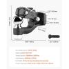 imageVEVOR Pintle Hook 30000 lbs Towing Capacity Trailer Hitches Receiver Hook Fits for 25 to 3inch Lunette Ring with Mounting Kit WearResistant Black Powder Coat Suitable for Various Vehicles2516in 30000lbs