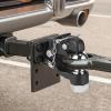 imageVEVOR Pintle Hook 30000 lbs Towing Capacity Trailer Hitches Receiver Hook Fits for 25 to 3inch Lunette Ring with Mounting Kit WearResistant Black Powder Coat Suitable for Various Vehicles2in 20000lbs