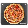 imageVEVOR Pizza Steel 20quot x 14quot x 38quot Pizza Steel Plate for Oven PreSeasoned Carbon Steel Pizza Baking Stone with 20X Higher Conductivity Heavy Duty Rustproof Pizza Pan for Outdoor Grill Indoor OvenBlack