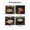 imageVEVOR Pizza Stone 20 x 14 x 067 in Rectangular Pizza Stone Extra Large BakingStone with Scraper 1450 HeatResistant Cordierite for Oven BBQ Griller Baking Bread ampamp Pizza15 Inch Round with Peel