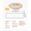 imageVEVOR Pizza Stone 20 x 14 x 067 in Rectangular Pizza Stone Extra Large BakingStone with Scraper 1450 HeatResistant Cordierite for Oven BBQ Griller Baking Bread ampamp Pizza16 Inch Round with Stand