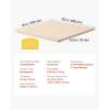 imageVEVOR Pizza Stone 20 x 14 x 067 in Rectangular Pizza Stone Extra Large BakingStone with Scraper 1450 HeatResistant Cordierite for Oven BBQ Griller Baking Bread ampamp Pizza16 x 14x06 Inch