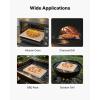 imageVEVOR Pizza Stone 20 x 14 x 067 in Rectangular Pizza Stone Extra Large BakingStone with Scraper 1450 HeatResistant Cordierite for Oven BBQ Griller Baking Bread ampamp Pizza20x14x067Inch