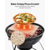 imageVEVOR Pizza Stone 20 x 14 x 067 in Rectangular Pizza Stone Extra Large BakingStone with Scraper 1450 HeatResistant Cordierite for Oven BBQ Griller Baking Bread ampamp Pizza20x14x06Inch with Peel