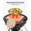 imageVEVOR Pizza Stone 20 x 14 x 067 in Rectangular Pizza Stone Extra Large BakingStone with Scraper 1450 HeatResistant Cordierite for Oven BBQ Griller Baking Bread ampamp Pizza16 x 14x06 Inch
