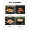 imageVEVOR Pizza Stone 20 x 14 x 067 in Rectangular Pizza Stone Extra Large BakingStone with Scraper 1450 HeatResistant Cordierite for Oven BBQ Griller Baking Bread ampamp Pizza16 x 14x06 Inch