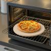imageVEVOR Pizza Stone 20 x 14 x 067 in Rectangular Pizza Stone Extra Large BakingStone with Scraper 1450 HeatResistant Cordierite for Oven BBQ Griller Baking Bread ampamp Pizza16 Inch Round with Stand