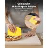 imageVEVOR Pizza Stone 20 x 14 x 067 in Rectangular Pizza Stone Extra Large BakingStone with Scraper 1450 HeatResistant Cordierite for Oven BBQ Griller Baking Bread ampamp Pizza16 x 14x06 Inch