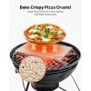 imageVEVOR Pizza Stone 20 x 14 x 067 in Rectangular Pizza Stone Extra Large BakingStone with Scraper 1450 HeatResistant Cordierite for Oven BBQ Griller Baking Bread ampamp Pizza20x14x067Inch