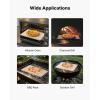 imageVEVOR Pizza Stone 20 x 14 x 067 in Rectangular Pizza Stone Extra Large BakingStone with Scraper 1450 HeatResistant Cordierite for Oven BBQ Griller Baking Bread ampamp Pizza20x14x06Inch with Peel