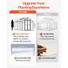 imageVEVOR Polycarbonate Greenhouse 8 x 14 Ft Outdoor Greenhouse with 2 Vent Windows Pavilion Styled Greenhouse with Hinged Door Aluminum Large Walkin Greenhouse Kit for Outside Garden Backyard810 Ft