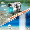 imageVEVOR Pond Aerator 550W Power 52CFM for Up to 3 Acre 50 Lake Includes 34 HP Compressor ampamp 2 100 Weighted Tubings ampamp 2 Diffusers Air Compressor for Deep Water Oxygen CirculationNo diffuser