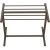imageVEVOR Pool Towel Rack 5 Bar Brown Freestanding Outdoor PVC TShape Poolside Storage Organizer Include 8 Towel Clips Mesh Bag Hook Also Stores Floats and Paddles for Beach Swimming Pool HomeBrown
