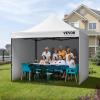 imageVEVOR Pop up Canopy with Removable Sidewalls Enclosed Canopy Tent for Outdoor Events White 10  20ftWhite