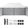 imageVEVOR Pop up Canopy with Removable Sidewalls Enclosed Canopy Tent for Outdoor Events White 10  20ftWhite
