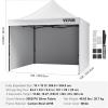 imageVEVOR Pop up Canopy with Removable Sidewalls Enclosed Canopy Tent for Outdoor Events White 10  20ftWhite