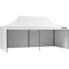 imageVEVOR Pop up Canopy with Removable Sidewalls Enclosed Canopy Tent for Outdoor Events White 10  20ftWhite