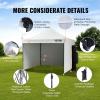 imageVEVOR Pop up Canopy with Removable Sidewalls Enclosed Canopy Tent for Outdoor Events White 10  20ftWhite
