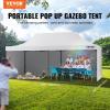 imageVEVOR Pop up Canopy with Removable Sidewalls Enclosed Canopy Tent for Outdoor Events White 10  20ftWhite