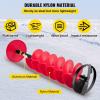 imageVEVOR PopUp Ice Fishing Tent  Portable HubStyle Shelter with Insulated ampamp NonInsulated Options Multiple Sizes for 1 to 8 Persons Waterproof Oxford Fabric Includes Anchors Ropes ampamp Carry BagRed 12 Person Noninsulated Ice Fishing Tent