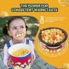 imageVEVOR Popcorn Maker 480W Popcorn Popper Machine 4 Oz Kettle Makes 15 Gallon per Batch Tabletop Popcorn Maker Includes 3 Scoops Movie Theater Style RedRed