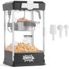 imageVEVOR Popcorn Maker 480W Popcorn Popper Machine 4 Oz Kettle Makes 15 Gallon per Batch Tabletop Popcorn Maker Includes 3 Scoops Movie Theater Style RedBlack