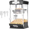 imageVEVOR Popcorn Maker 480W Popcorn Popper Machine 4 Oz Kettle Makes 15 Gallon per Batch Tabletop Popcorn Maker Includes 3 Scoops Movie Theater Style RedBlack