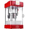 imageVEVOR Popcorn Maker 480W Popcorn Popper Machine 4 Oz Kettle Makes 15 Gallon per Batch Tabletop Popcorn Maker Includes 3 Scoops Movie Theater Style RedRed