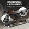 imageVEVOR Portable Car Lift  5000 LBS Capacity ExtendedLength Plates 256quot Max Height HeavyDuty Carbon Steel Truck Lift with 120V Power Unit