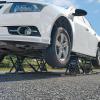 imageVEVOR Portable Car Lift  7000 LBS Capacity 268quot Max Height HeavyDuty Carbon Steel Truck Lift with 120V Power Unit7000LBS