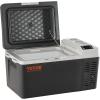 imageVEVOR Portable Car Refrigerator 12 Volt Car Refrigerator Fridge 58 L  615 QT Dual Zone Portable Freezer 468 Adjustable Temperature Compressor Cooler for Home Outdoor Camping RV Car21QT